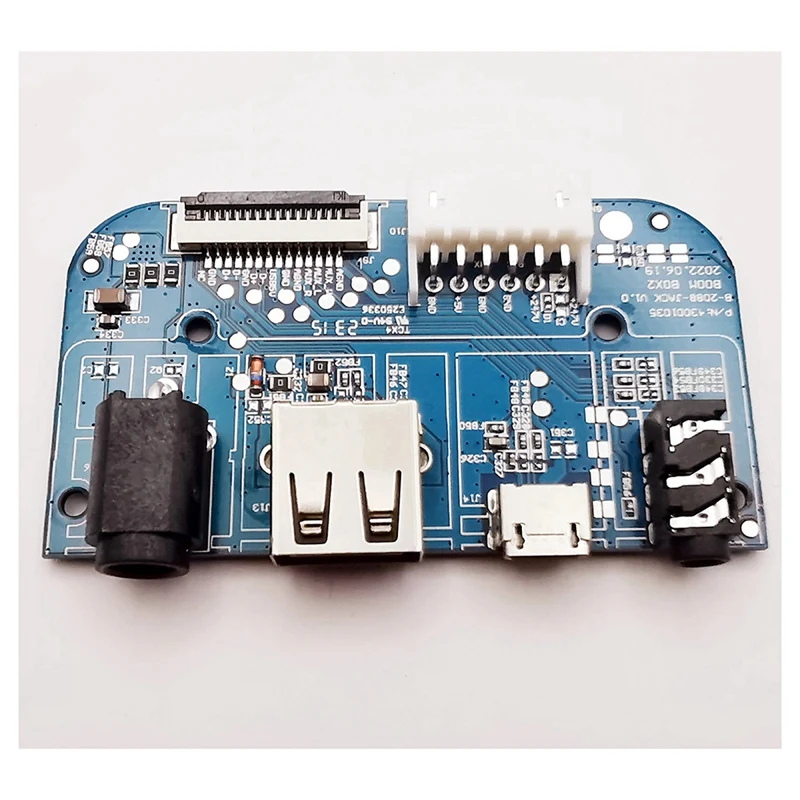 A76F-For JBL BOOMBOX2 USB 2.0 Audio AC2.5 Jack Power Board Connector For JBL Bluetooth Speaker Micro-USB Charging Port