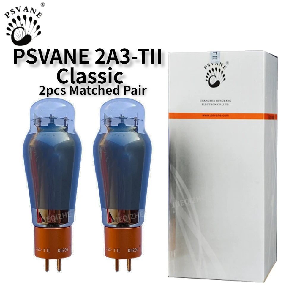 PSVANE 2A3 2A3-TII Classic Vacuum Tube Replaces 2A3C 2A3B for HIFI Audio Valve Tube Amplifier Kit DIY Match Quad