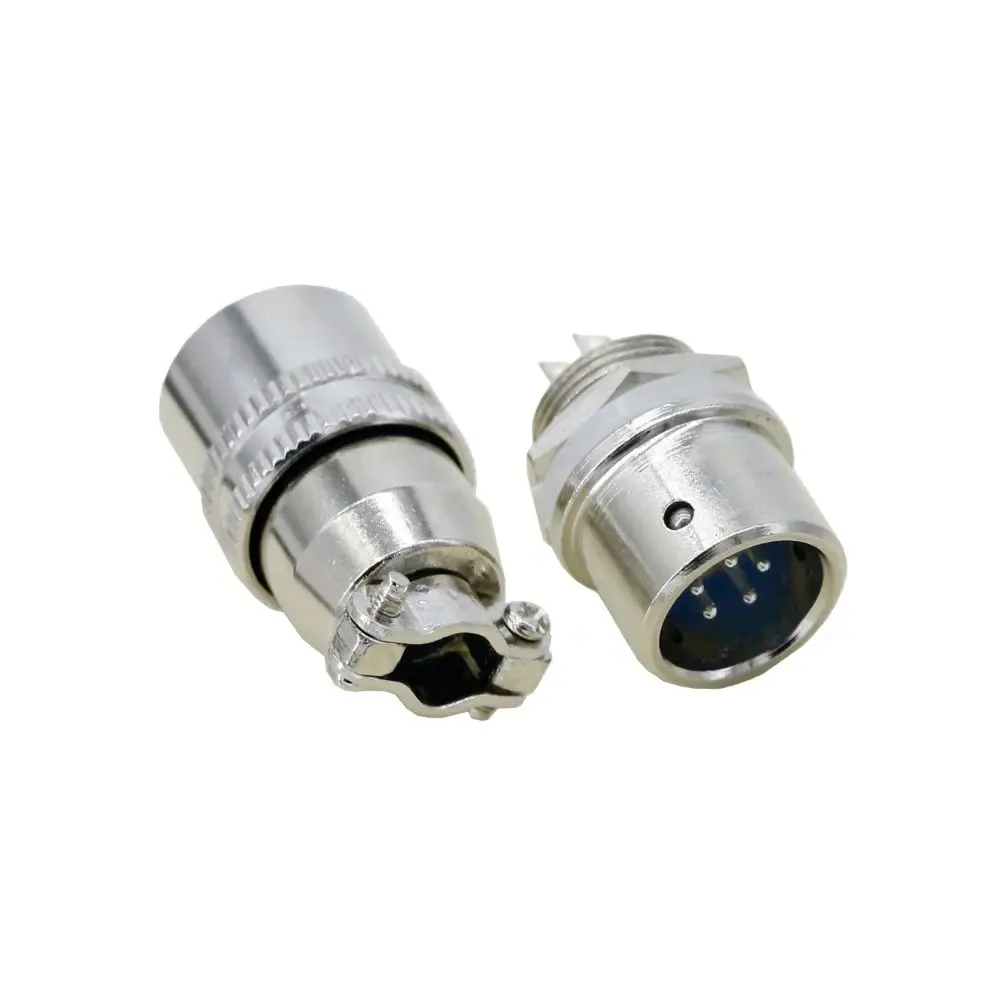 5 PIN 12mm XS12-5 Screw Aviation Connector Plug,XS12J5Y,XS12K5P,The aviation plug Cable connectors,AC/DC circuit