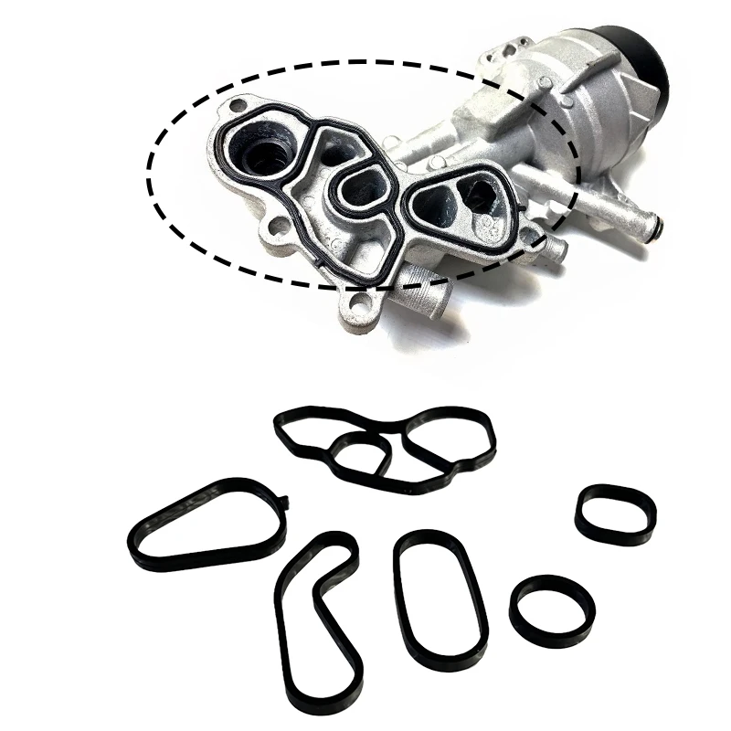 

11428643747 11428643758 Oil Filter Housing & Oil Cooler Gasket Kits For Mini R55 R56 R57 R58 R59 R60 1.6T Cooper S & JCW Petrol