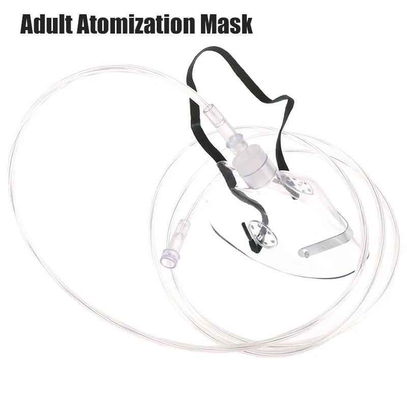 New PVC Disposal Oxygen Concentrator Adult Atomization Mask for Medical Home Use CPAP