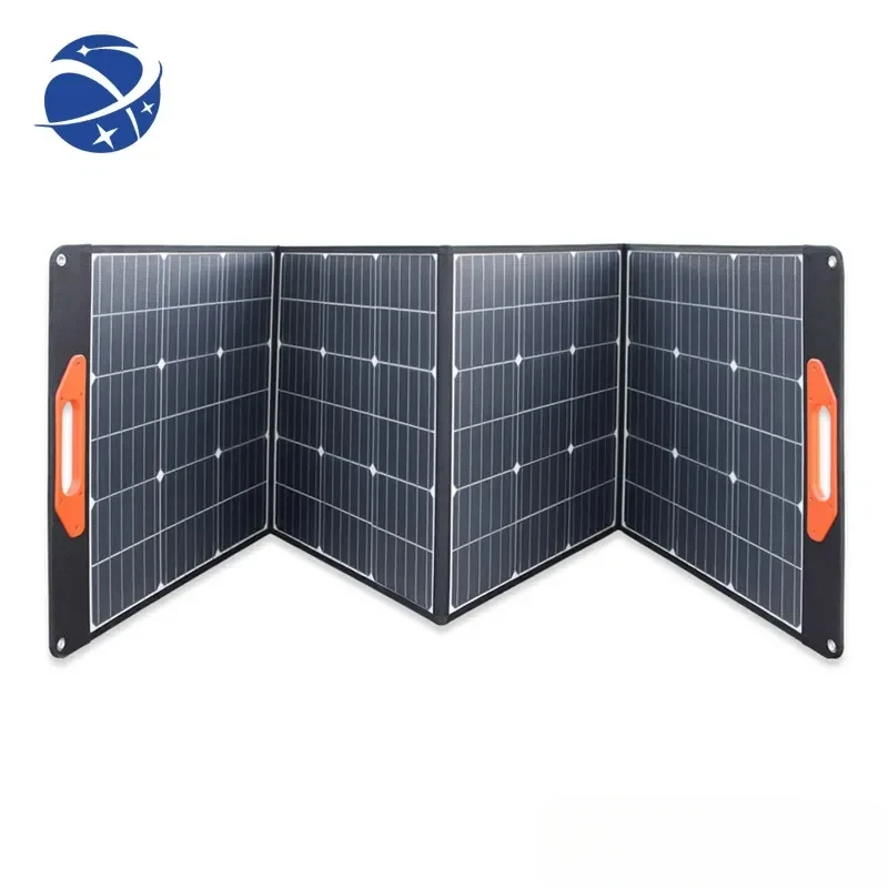 YYHC Solar System Modules 200W 18V ETFE MONO Portable Folding Solar Energy Panel Carry Bag For Sale