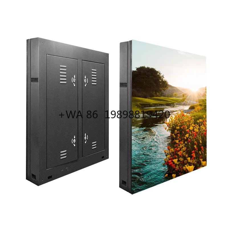 عرض للإعلان والتركيبات الثابتة المخصصة بالألوان الكاملة المقاومة للماء في الهواء الطلق