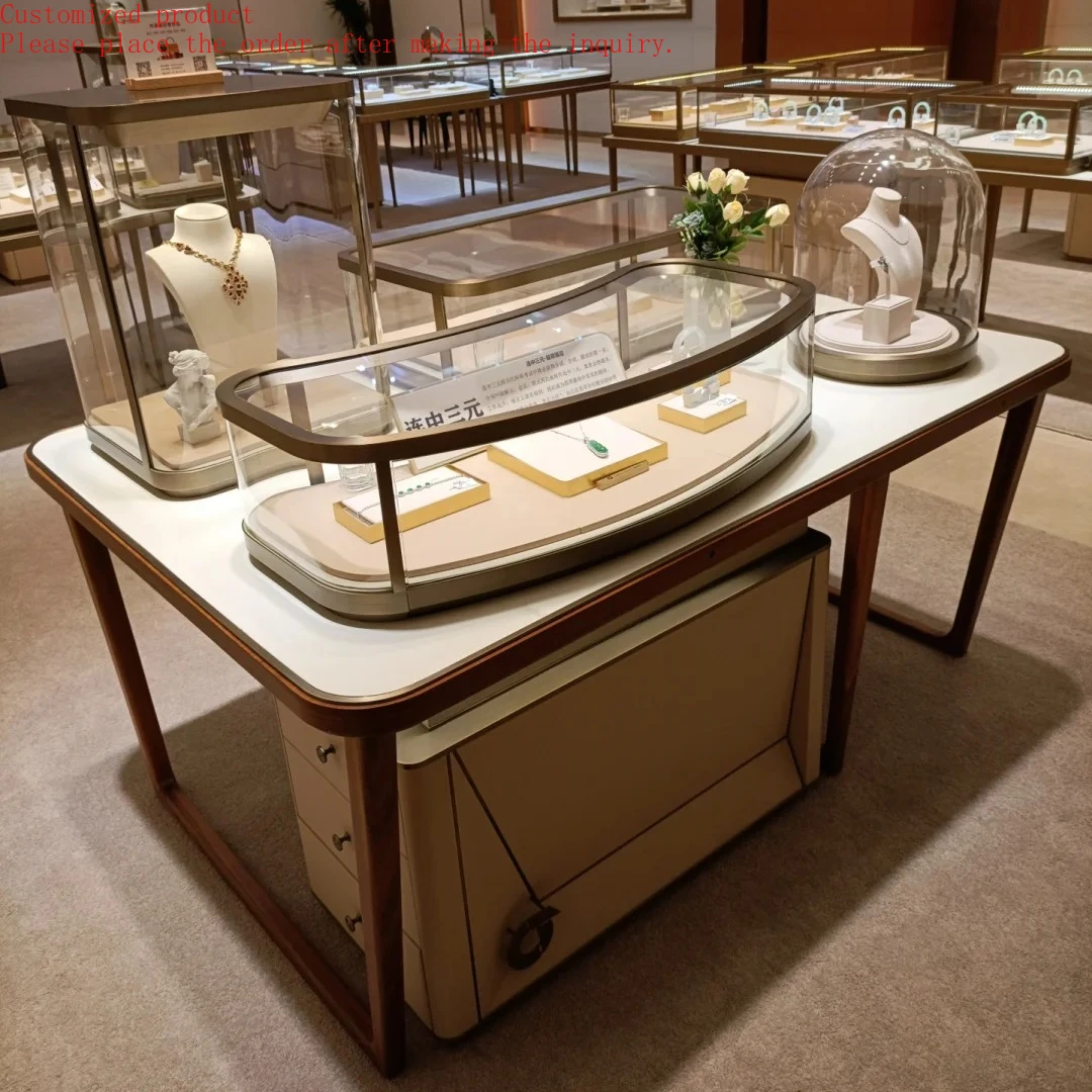 

Jewelry Display Counter Jewelry Display Showcase Furniture Jewellery Showroom Furniture Design Display Cabinet Table Stand Kiosk
