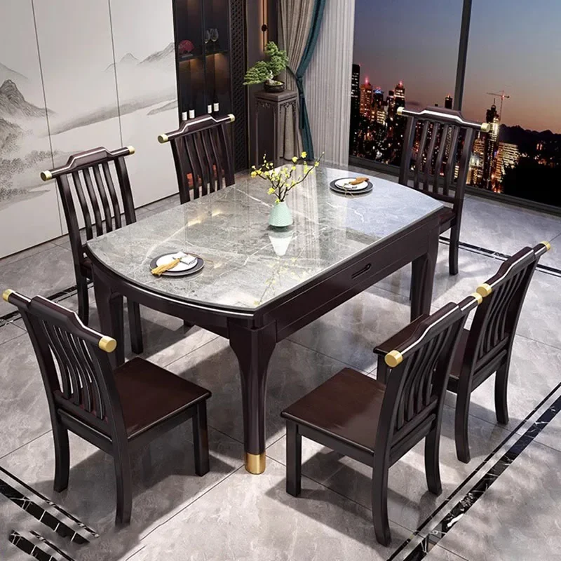 

Table Dining Chair Set Home Furniture Luxury Restaurant Garden Marble Kitchen Islands Industrial Mesas De Comedor Modern Bar JGY