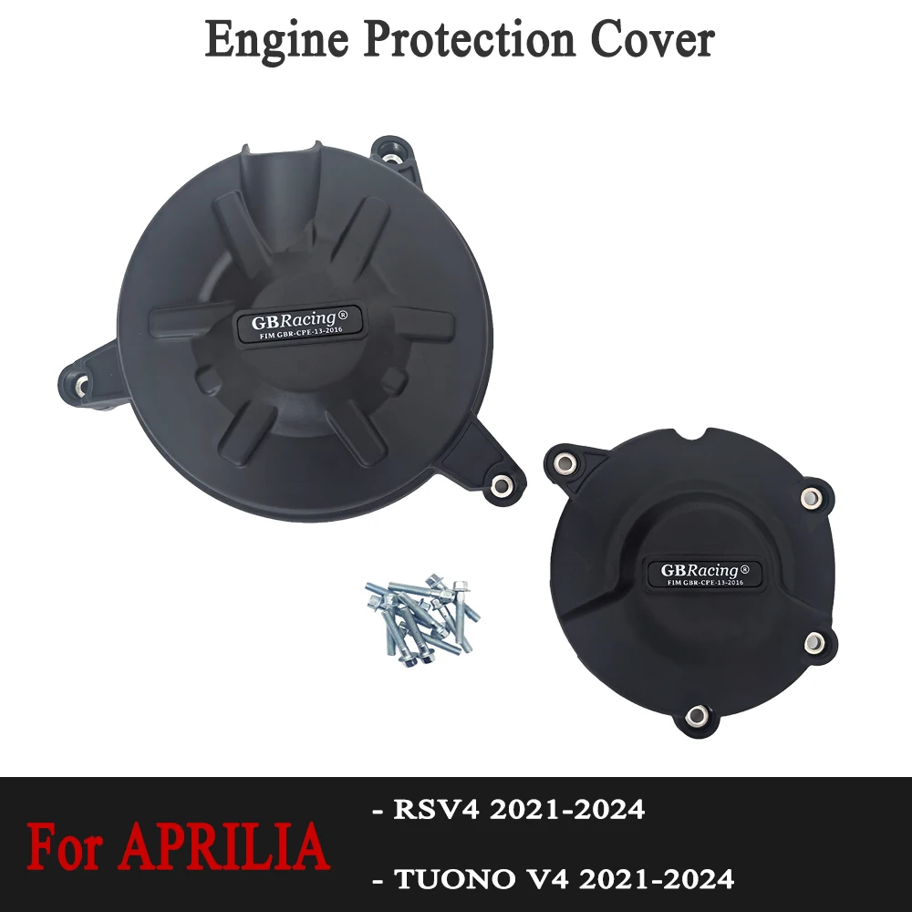 

Motorcycles Engine cover Protection case for case GB Racing For Aprilia RSV4 2021-2024 & TUONO V4 2021-2024