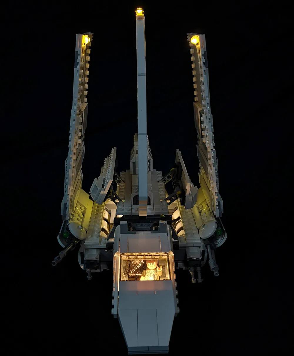 

LED Lighting Set Suitable for LEGO Imperial Shuttle Tydirium 75094 Lighting Gift (Excluding Building Blocks)