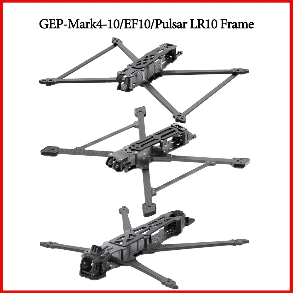 

GEPRC GEP-Mark4-10/EF10/LR10 Комплекты рамок для оригинального гоночного дрона Квадрокоптер дальнего действия FPV Аксессуары для дронов Часть
