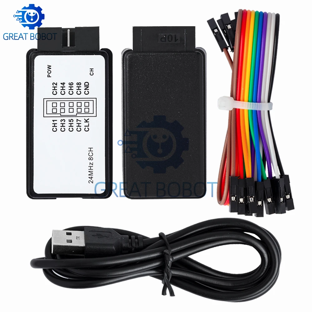 مصحح الأخطاء USB BS - 24 ميجا هرتز، 8 - قناة، 24 مترًا/ثانية - تصحيح أخطاء ARM وFPGA