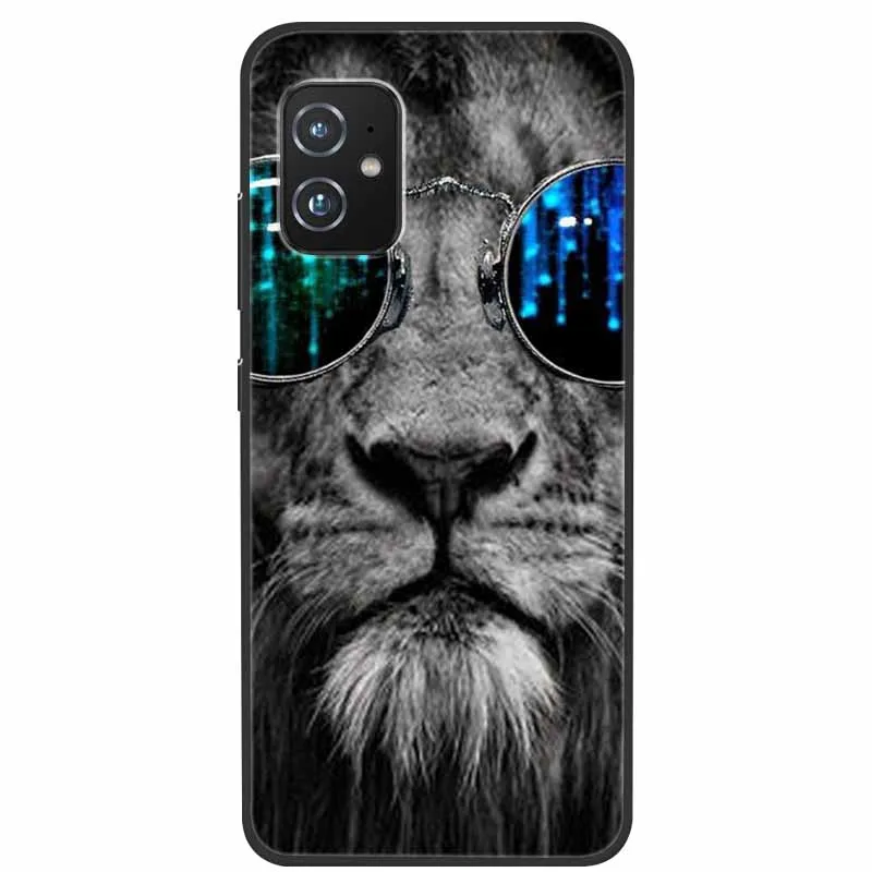 For Asus Zenfone 8 ZS590KS Phone Case Black Silicone Soft Back Cover Case For Asus Zenfone 8 Case Zenfone8 5.9\