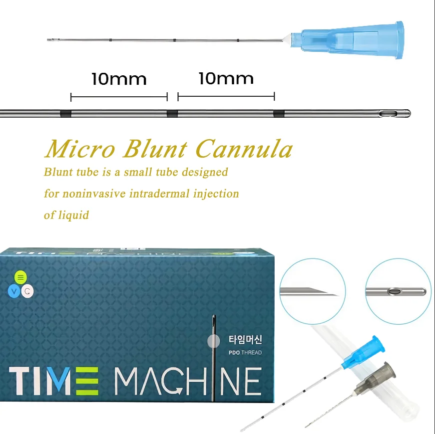 50 PCS Fine Micro Cannula  Blunt Cannulas Tool