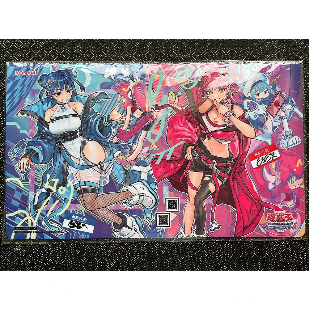 Yugioh Playmat Evil★Twin Ki-sikil & Lil-la TCG CCG OCG Trading Card Game Mat Yu-Gi-Oh Mats-Y265A