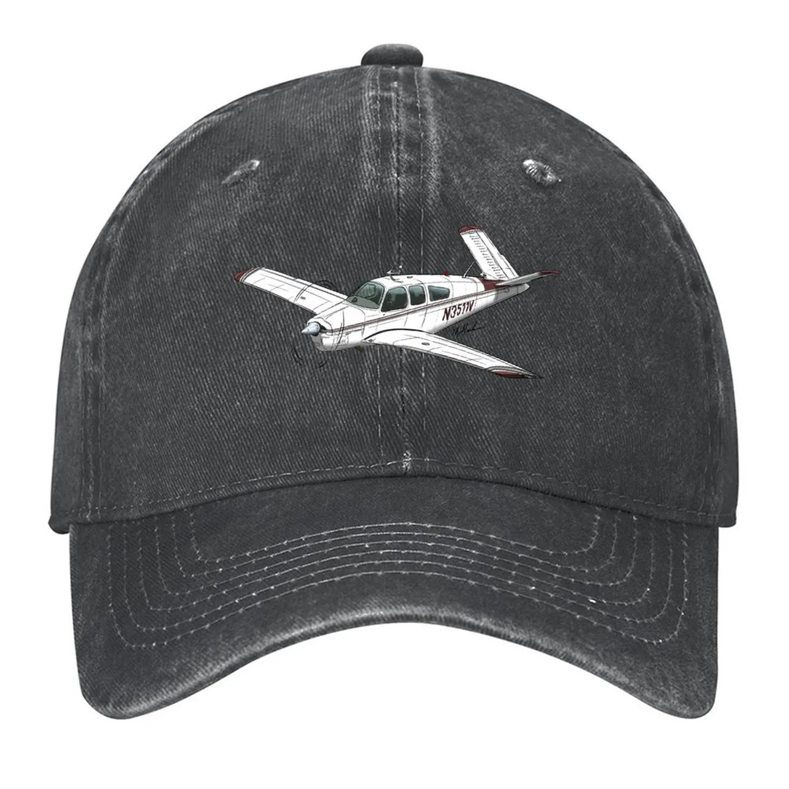 

Beechcraft Bonanza N3511V v tail Baseball Cap Golf Hat Man winter hats for men beach hat Snapback Cap Men's Luxury Women's