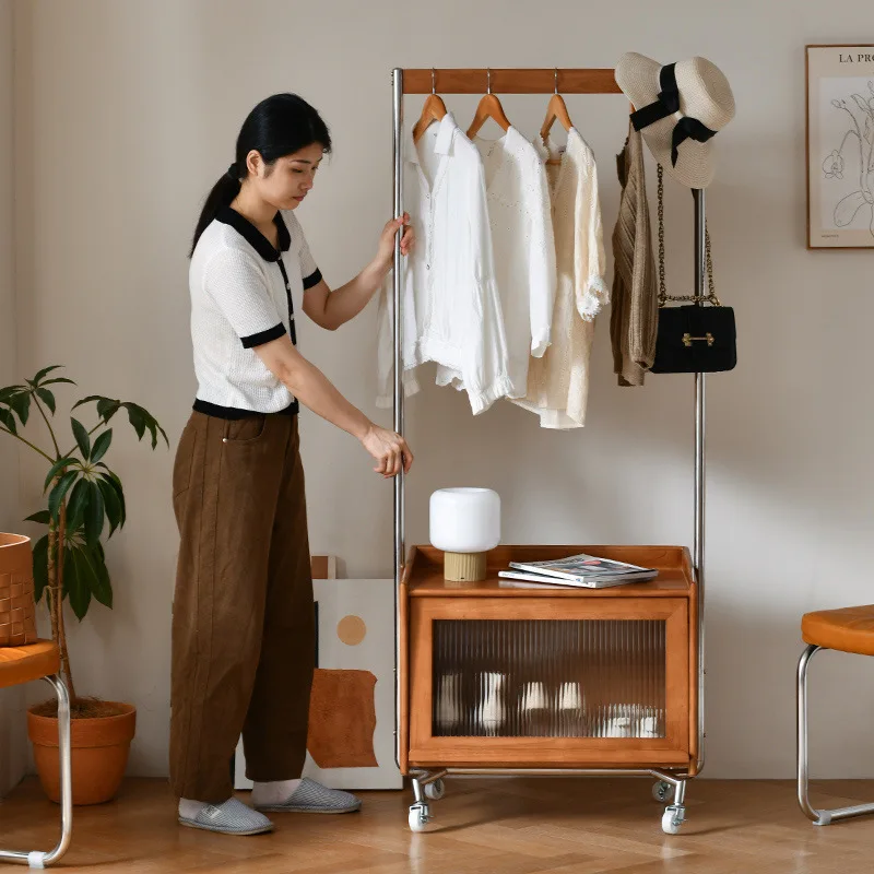 

Coat rack Nordic bedroom removable hanger floor-to-ceiling multi-functional entrance