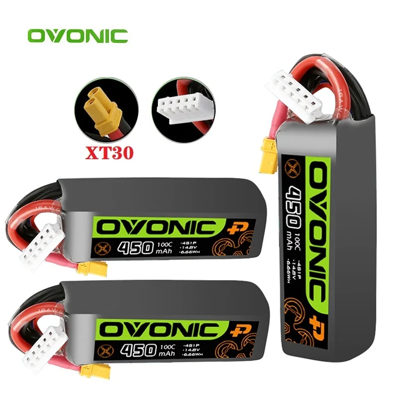 14.8V 450mAh 100C LIPO Battery For RC Helicopter Quadcopter FPV Racing Drone Parts 4S Rechargeable BATTERY