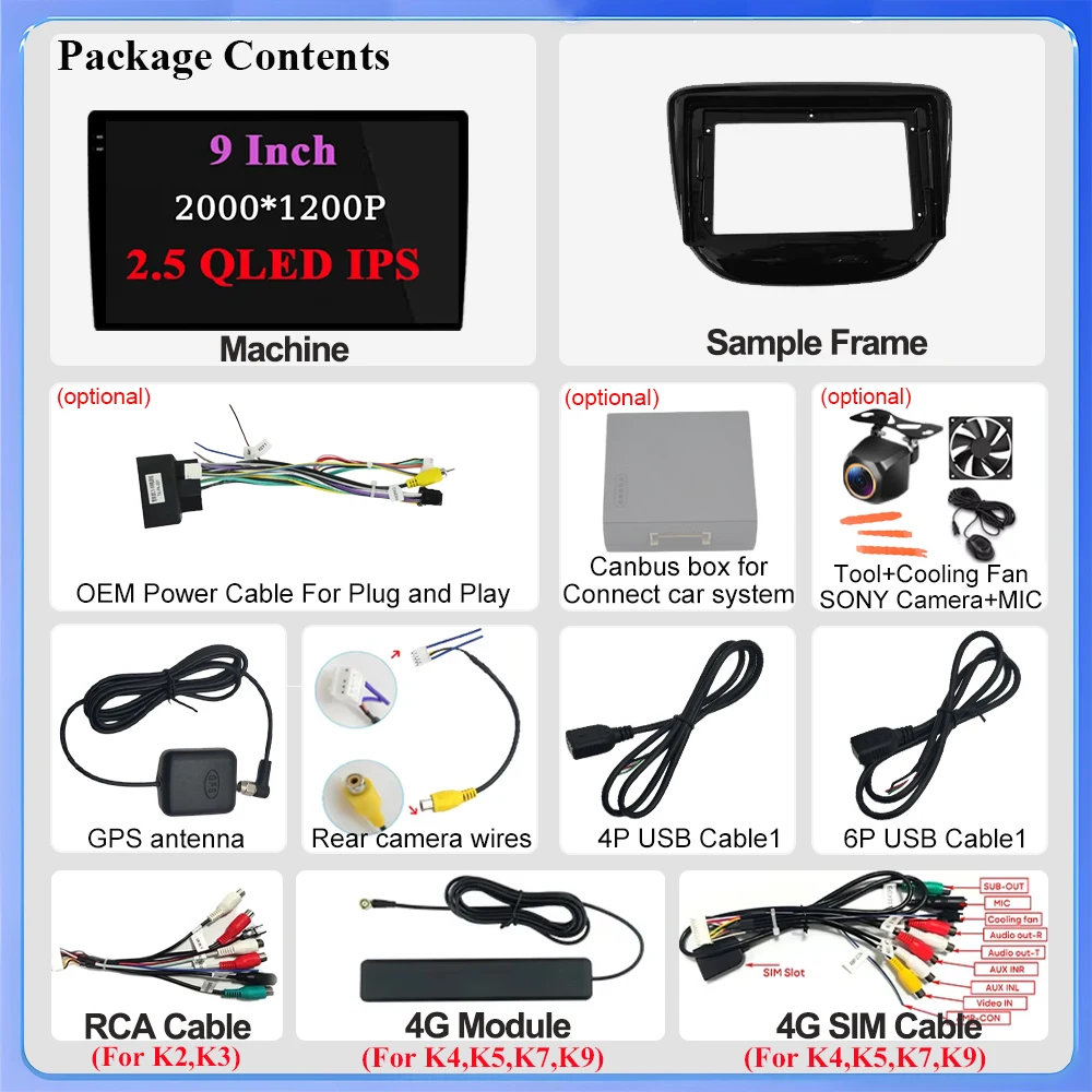 أندرويد 15 لشروليه كافالير 2016 2017 2018 راديو السيارة الوسائط المتعددة مشغل فيديو بلوتوث مرآة ربط شاشة تعمل باللمس RDS DSP 5G