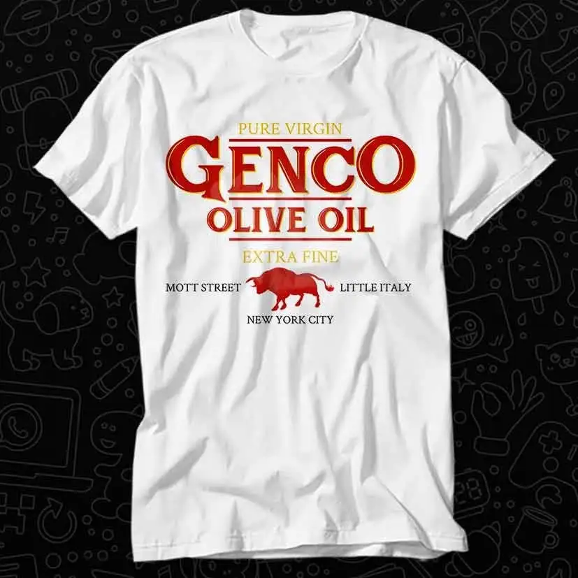 Genco Olive Oil Godfather T Shirt For Top Adult Vintage Music Best Movie OZ377