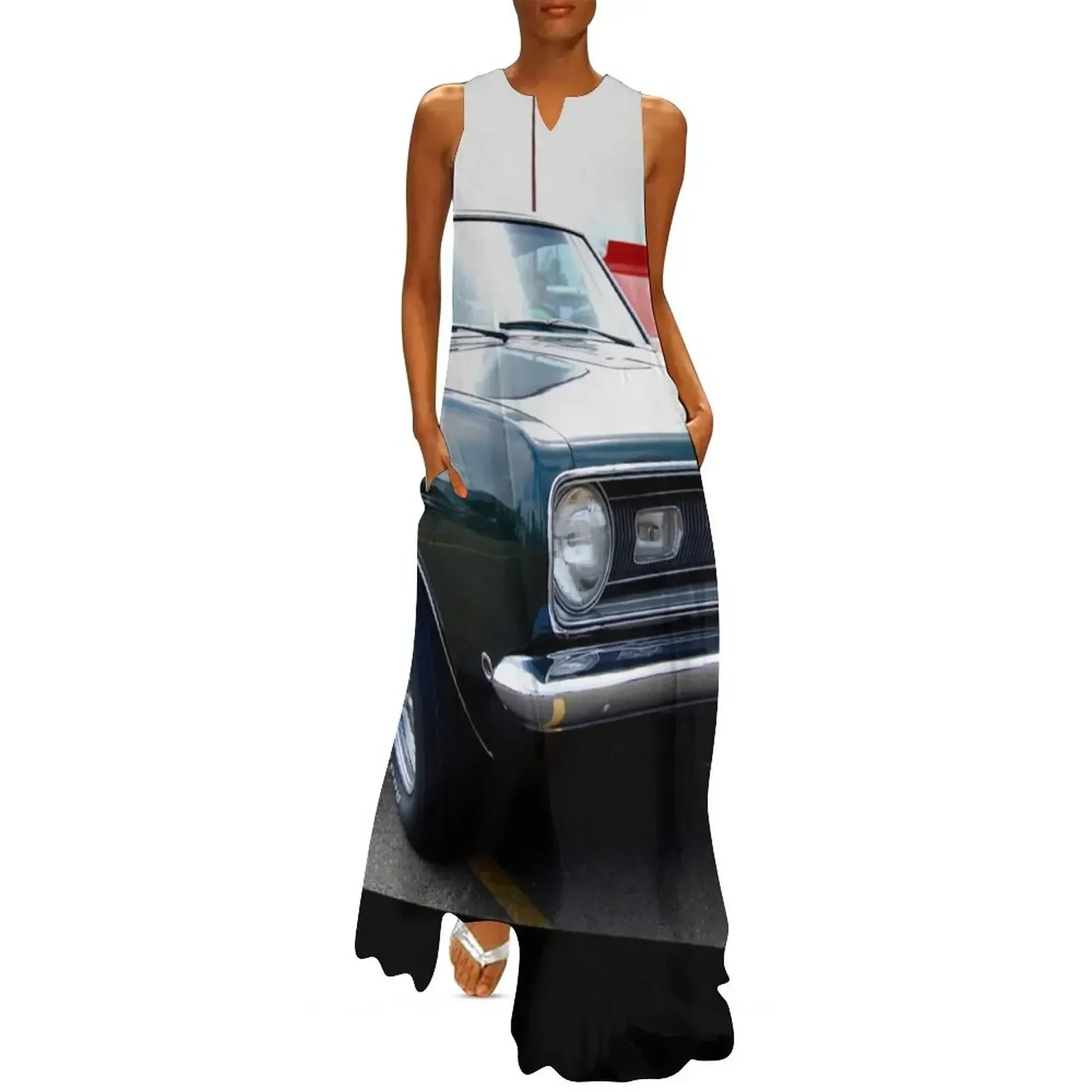 

1968 Plymouth Barracuda Long Dress clothes for woman Women's summer dresses clothes Dress