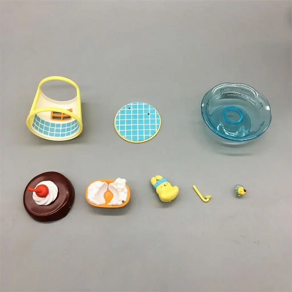 Auf Lager Anime-Charakter Pudding House Blind Box Miniatur-Diorama Figur Kawaii Desktop-Szene Ornament Sammlerstück Fan-Geschenke – Detail 9