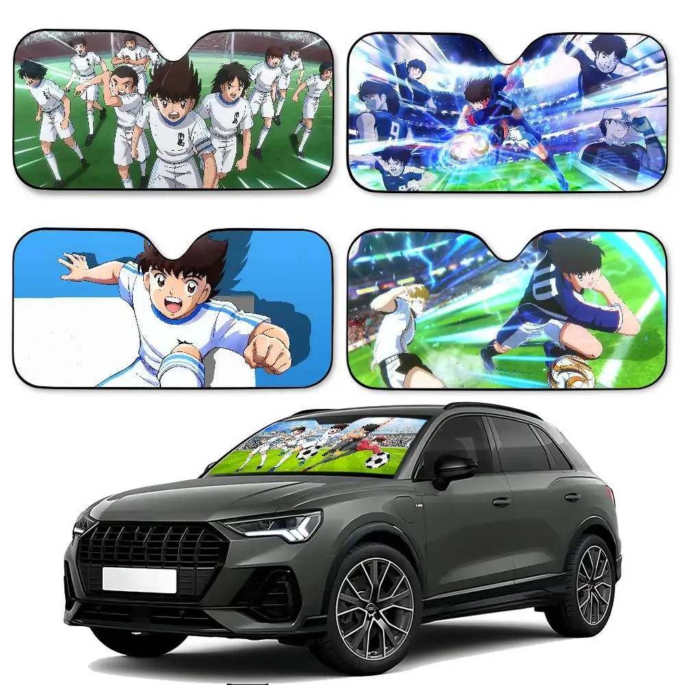 

Anime C Captain Tsubasa Car SunShade Car Sunshade Covers Cover Universal Windscreen Folding Visor