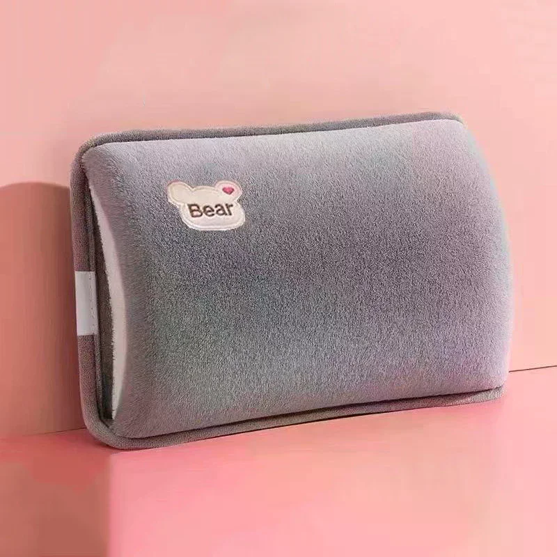 

Перезаряжаемая бутылка с горячей водой, мультяшная электрическая грелка для рук с зарядной вилкой, многоразовая сумка для горячего компресса, грелка для рук