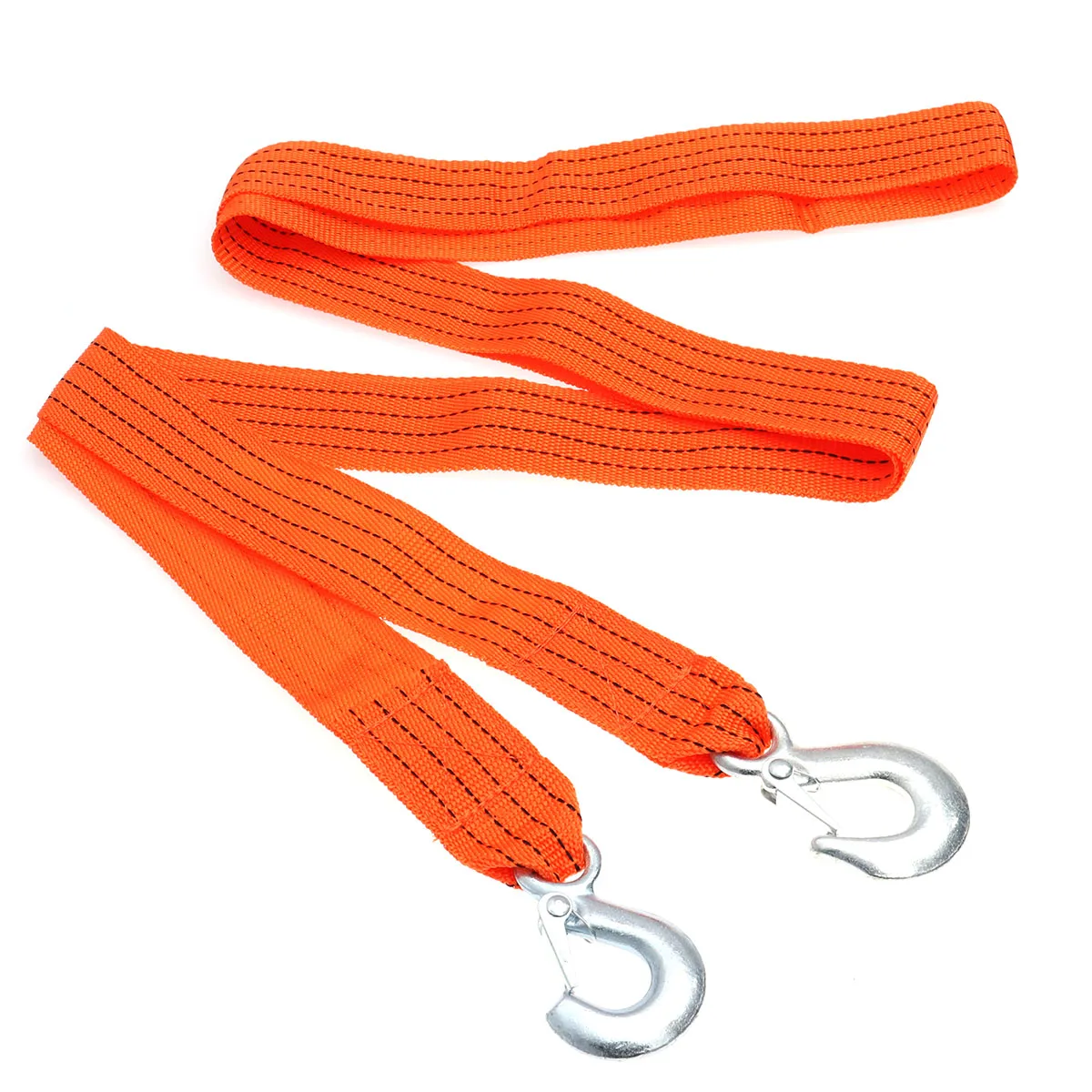 

3M Synthetic Winch Rope 3 Ton Black Sleeve Fluorescent Trailer Cable for ATV UTV SUV Truck Towing Hook Outdoor