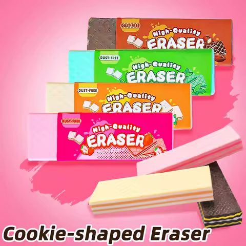 kawaii stationery back to School supplies cute things rubber children's erasers cookie funny erasers Aesthetic stationery