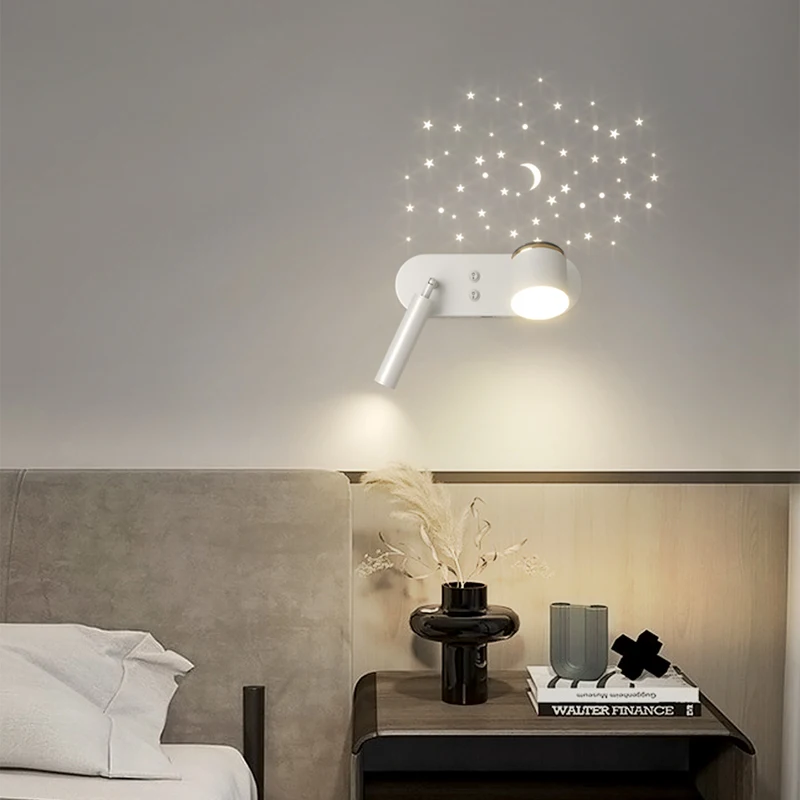 

Modern LED Wall Lamp Astronaut Children's Room Decor Indoor Fixtures Lustre Study Living Rooms Bedroom Spotlight