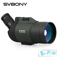 SVBONY F9334G MAK Spotting Scope 25-75x70 Powerful Telescope BAK4 FMC Waterproof Camping Equipment for Birdwatching With Tripod