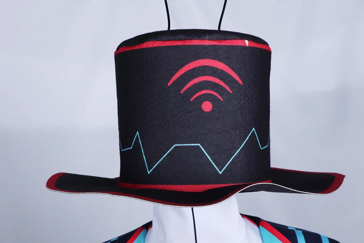 Mr. Vox تأثيري زي لهالوين ، برنامج تلفزيوني ، الموسم 2 ، S2 ، تلفزيون الشيطان ، Voxy ، Valentino ، رئيس الشركة ، VoxTek ، الشيطان ، الجحيم ، Helluva