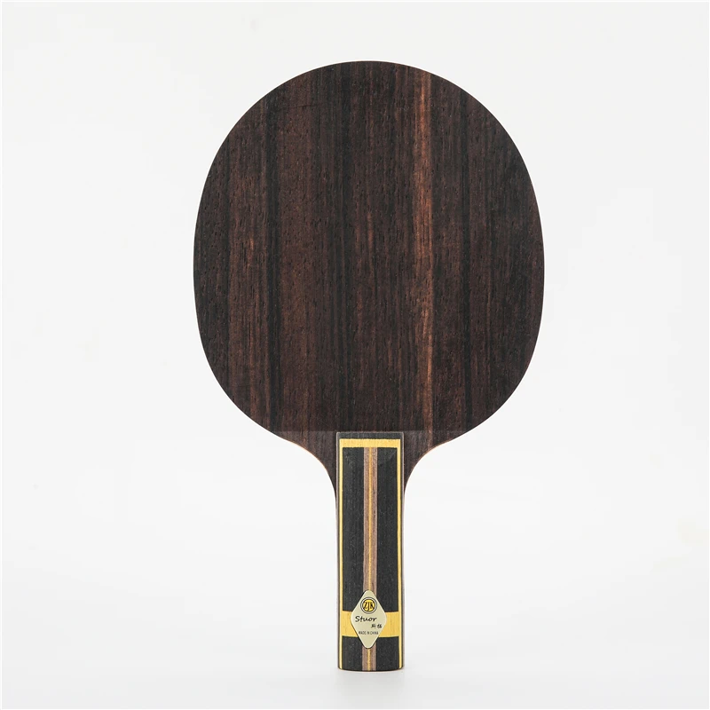 Stuor BLACK GOLD Violent Ebony YELLOW Carbon  Built-in  Inner Table Tennis Blade Ping Pong Racket Fast Attack High Elasticity