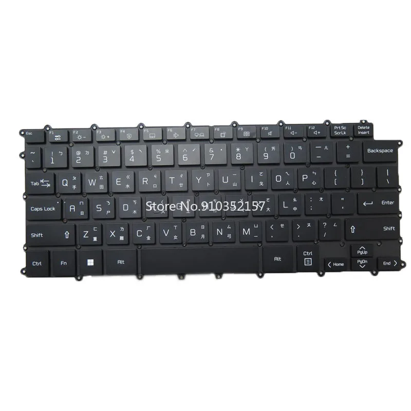 Imagem -06 - Teclado Retroiluminado Coreano tw lg Aew74230111 Kt0120b7bs03krr Sg-b0301-xma Sn8000bu Aew74230275 Kt0120b7bs03cha01 Aew74230175