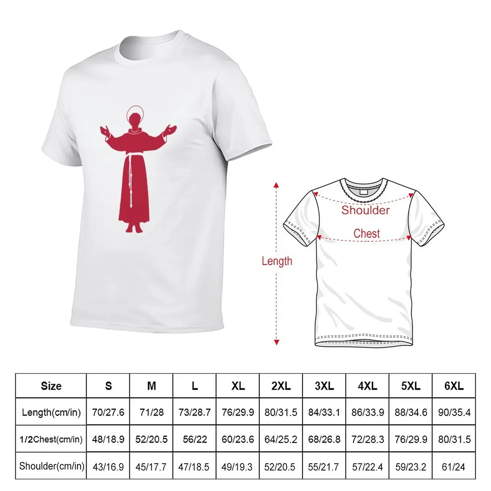 Saint Francis prayer - Peace PAX Catholic T-Shirt Aesthetic clothing anime clothes men clothings