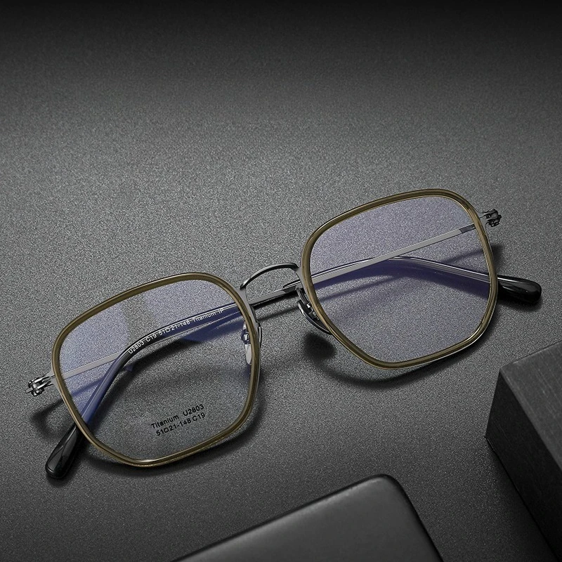 

Дизайн большого размера, высокое качество, модная круглая оправа для очков из сплава для мужчин и женщин, близорукость, пресбиопия, линзы по рецепту, очки