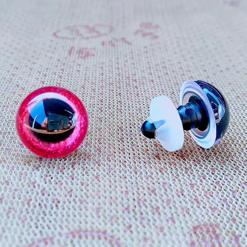 20pcs 3D Plastic Glitter Safety Eyes For Crochet Toys Amigurumi Diy Mix Bulk Mixed Sizes Toy Doll Making 10/12/14/16/18/20/22mm - Image 8