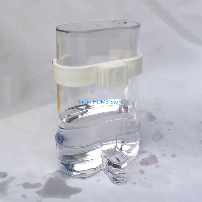 A5YD Parakeet Water Dispenser No Mess Parrot Feeder Waterer Cockatiel Cage Accessories Automatic Feeding Supplies for Budgies
