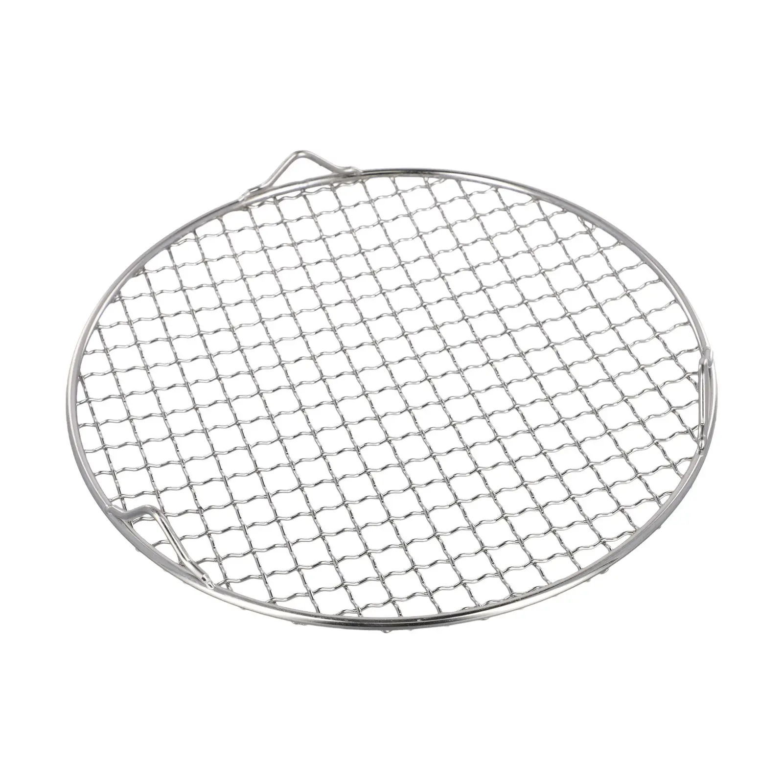 

Net Barbecue Grid For Camping Grills Stainless Steel 1 Pc BBQ Accessories D27cm/D25cm For Charcoal Grills Outdoor Practical