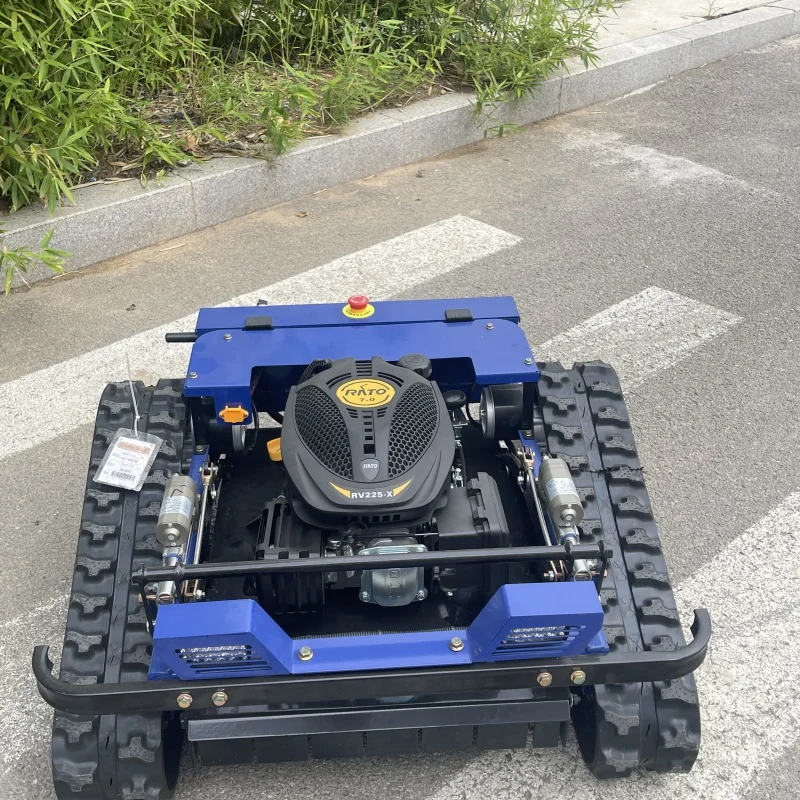 맞춤형 정원 관리인! 모든 지형 제로턴 잔디 깎는 로봇, 정원 원격 제어 잔디 깎는 기계 농업 도구