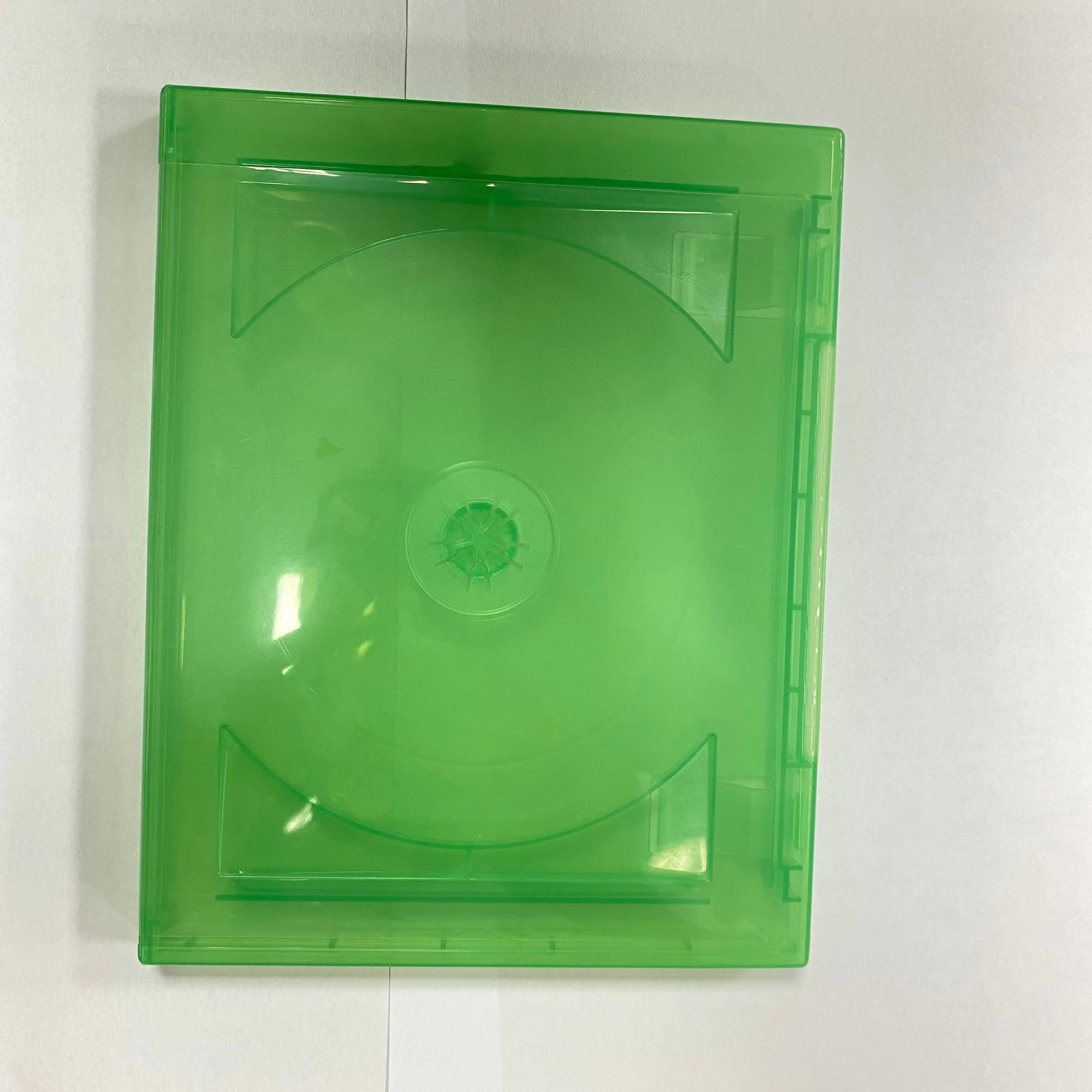 10pcs PP Plastic Disc Storage Game Card Shell For Xbox one Transparent Green Game CD Case storage box