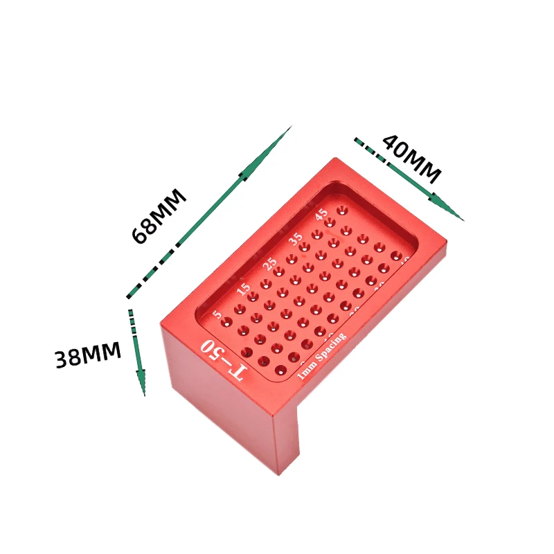 T50 Precision Square Measurements Ruler Measuring Marking Professional Woodworking Carpenters Aluminum Framing