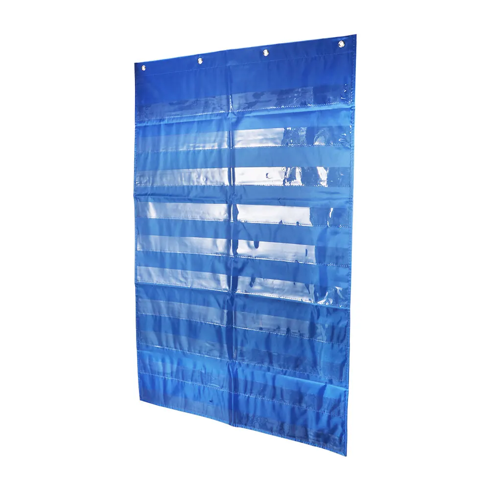 10 بطاقة إدخال عرض عملاقة قابلة للطي للفصل الدراسي، مخطط جيب سهل التركيب، منظمة تعليمية لتوفير المساحة