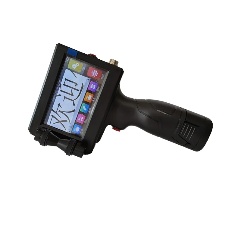One Inch 25.4MM Handheld Inkjet Printer Coding Machines For Date Batch Carton Wood Woven Bag Inkjet