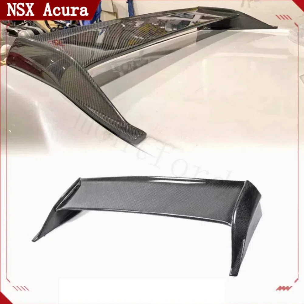 

Углеродное волокно для Honda NSX NA1 NA2 TypeR, задний спойлер багажника, глянцевая отделка, спойлер, крыло, гоночные внешние комплекты кузова, автомобильные аксессуары
