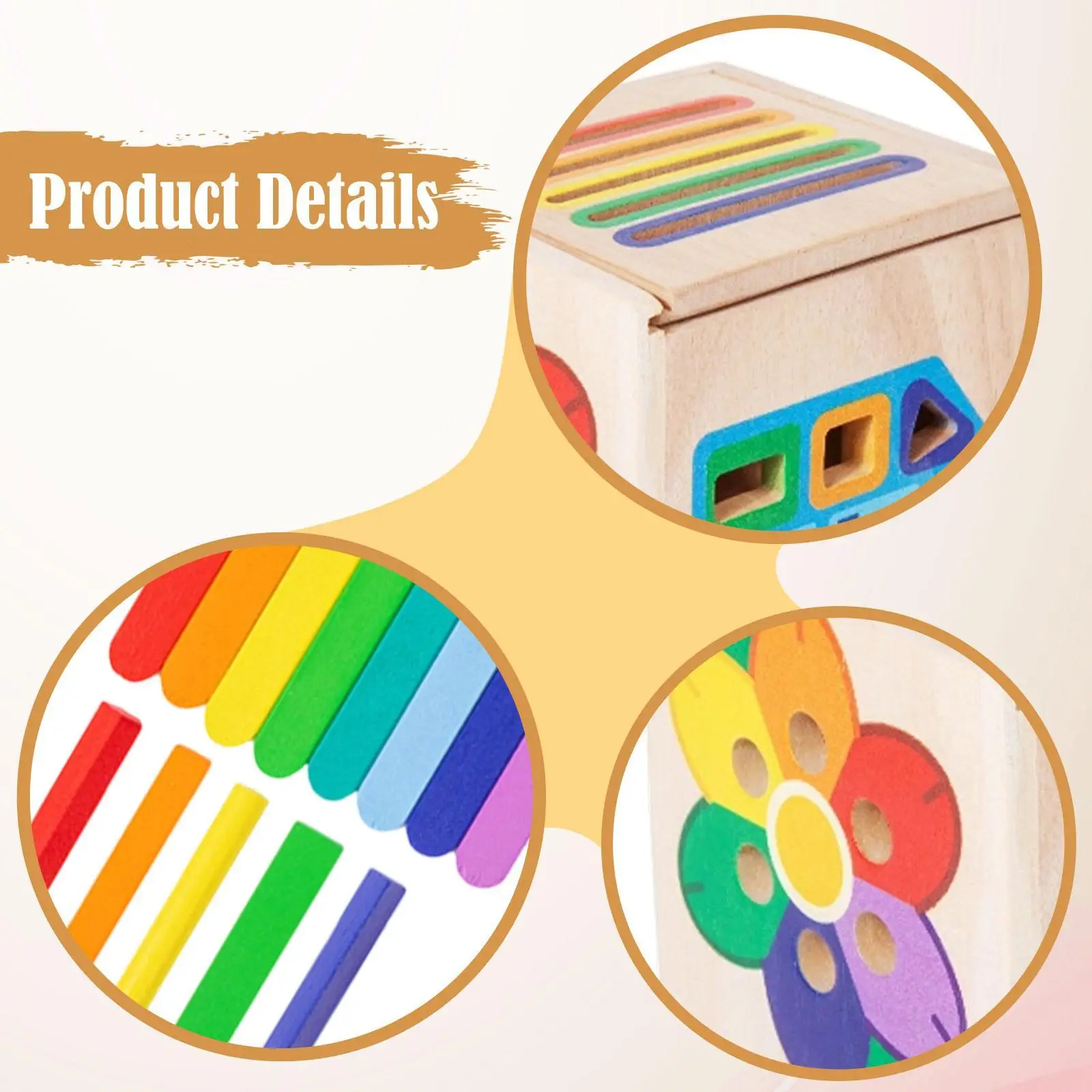 Colore Forma Selezionatore Giocattolo Forma Ordinamento Scatola di abbinamento Colorato Educativo Creativo Ordinamento Giocattolo di abbinamento Ragazzi Ragazze Bambini