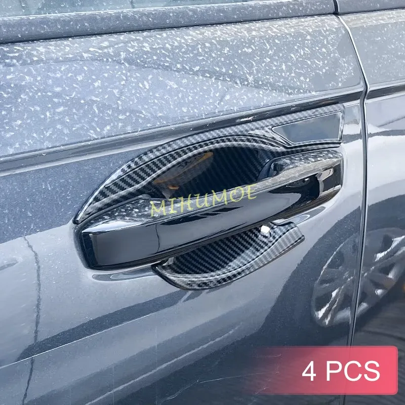 

For Honda Accord 2023 2024 2025 Carbon Fiber Door Handle Surrounds Protector Trims