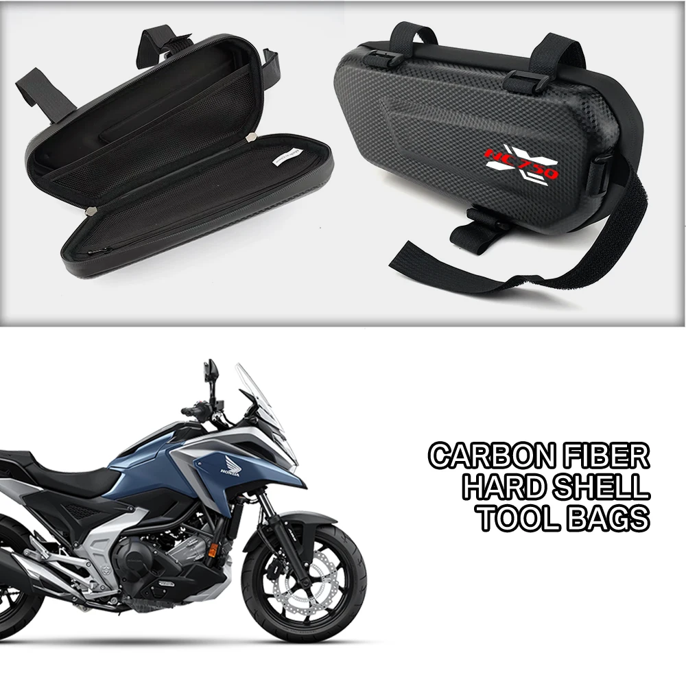 EVA Hard Shell Thickened Fabric Motorcycle Storage Bag Side Bag For Honda NC750X NC700S NC700X NC750S NC750X/S NT1100 Navi