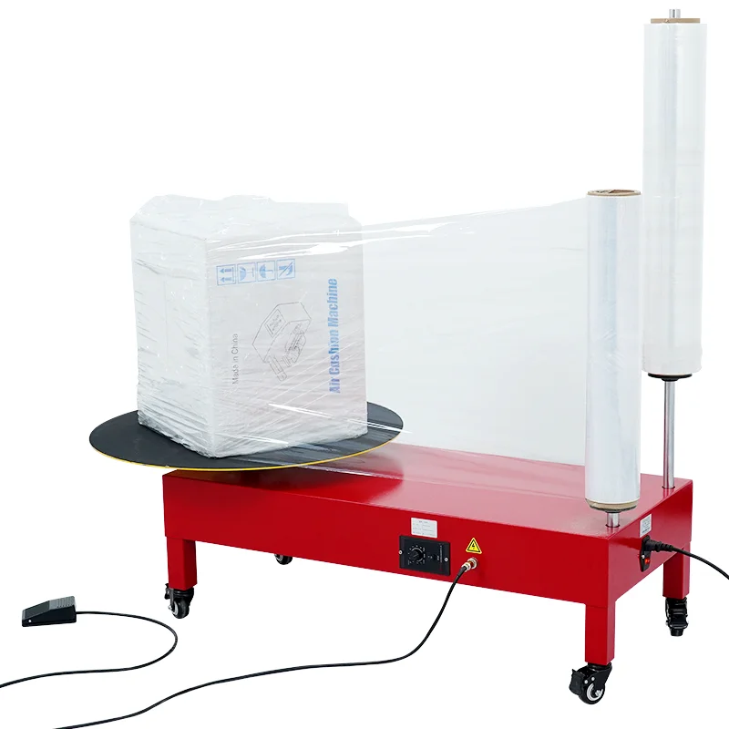 110V/220V Semi-Automatic Small Packing Machine Electric Stretch Film Wrapping Machine