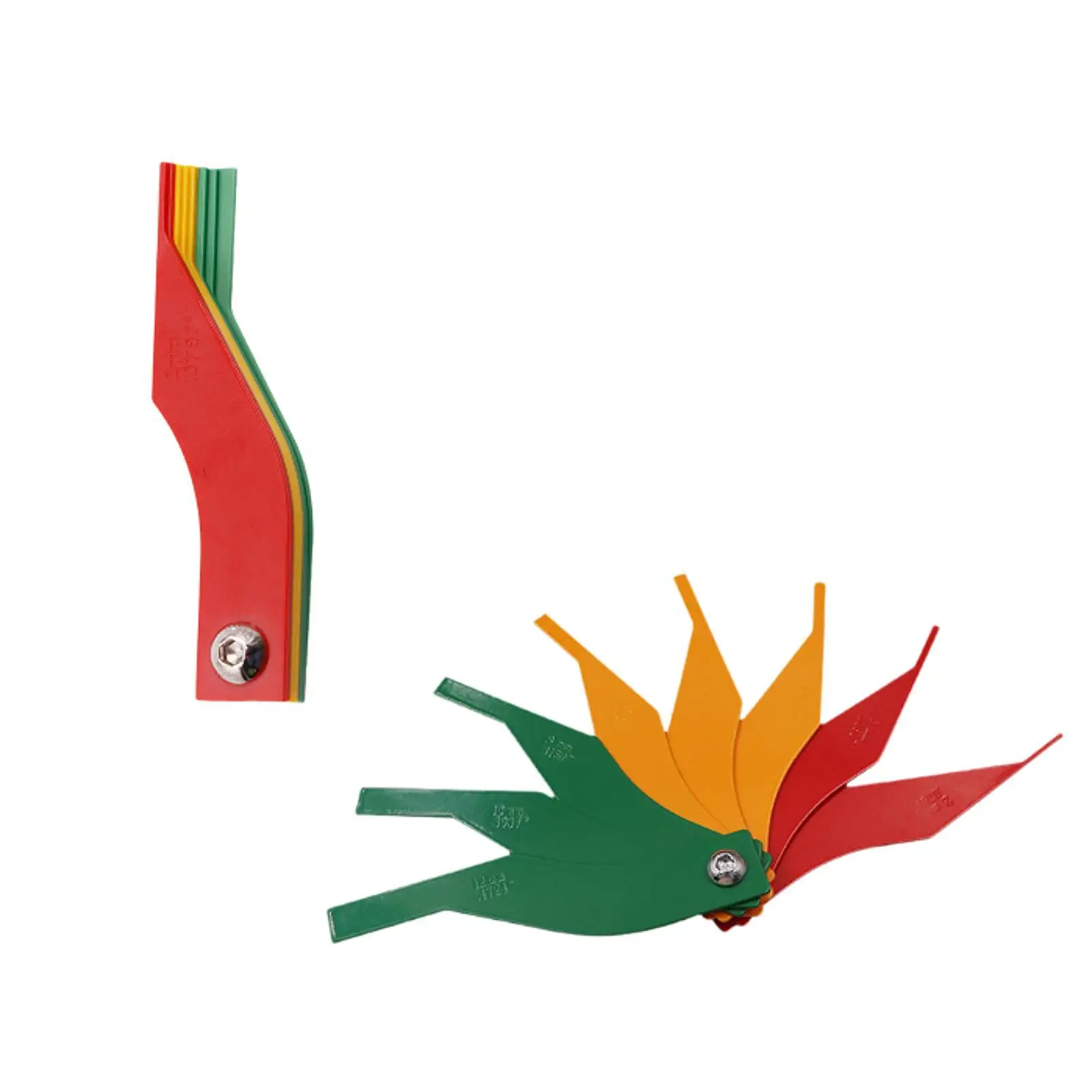 

Brake Pads Gauge Practical Compact Sturdy Tyre Depth Measure Tool Professional Portable Combination Use with Disc and Drum