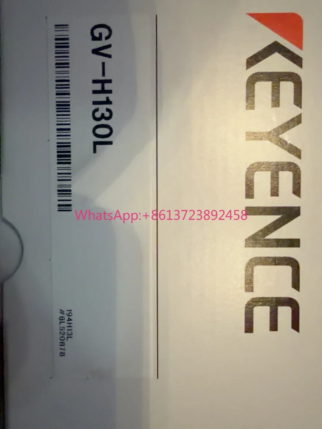 KEYENCE GV-H130L sensor, brand new and original
