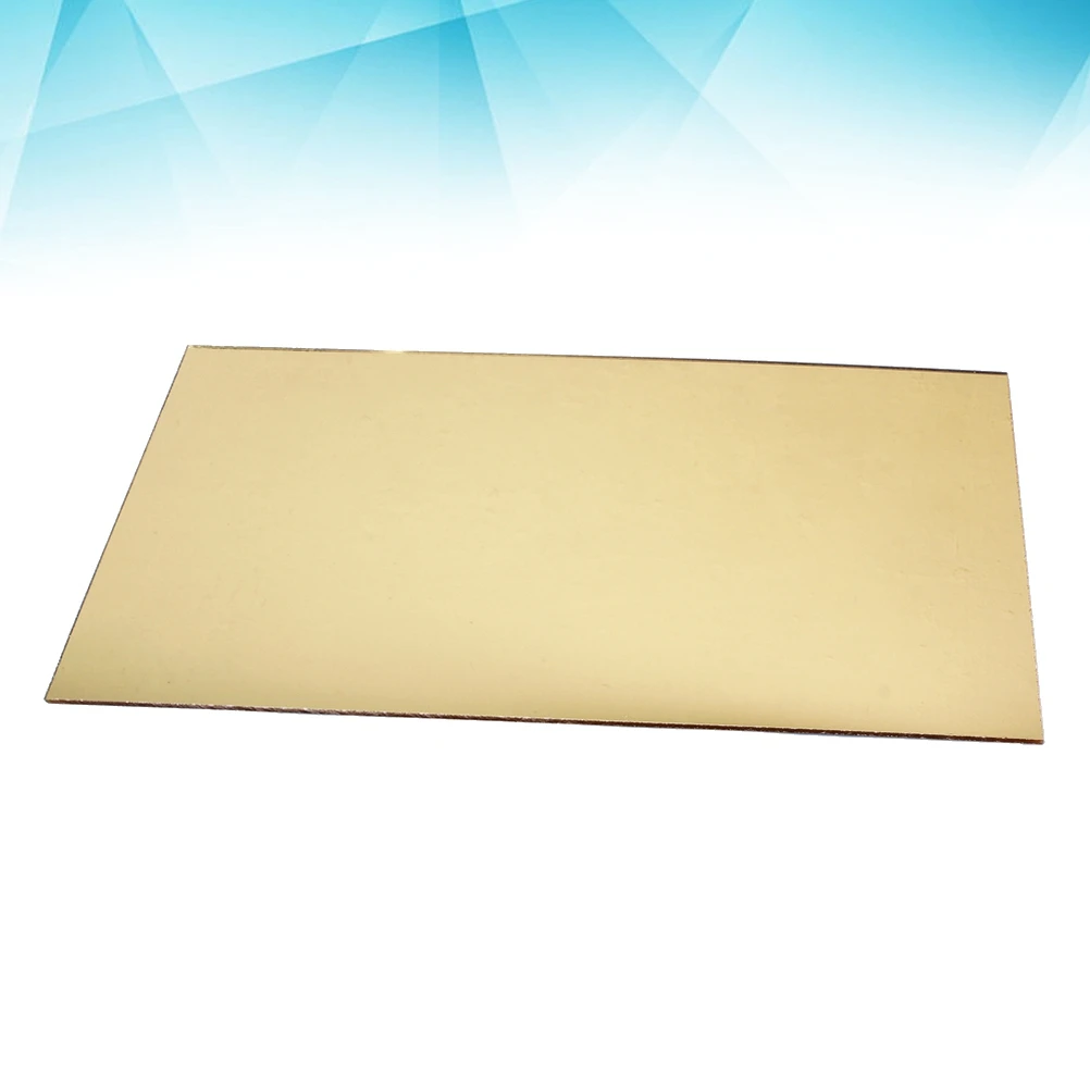 

44 X Mirror Material Board Guitar Scratch Bass Blank Anti-scratch Acoustic Accessories Golden